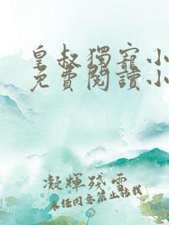 皇叔独宠小王妃免费阅读小说