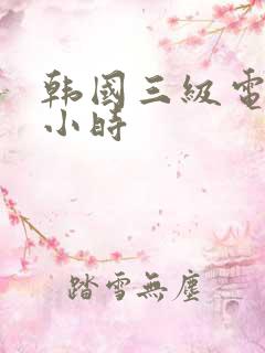 韩国三级电影3小时