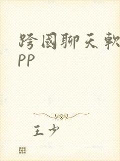 跨国聊天软件app
