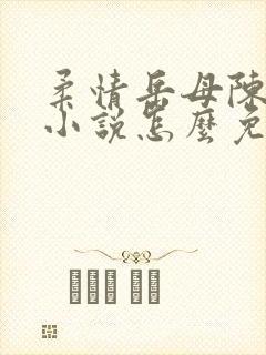 柔情岳母陈丽芳小说怎么免费阅读