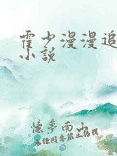 霍少漫漫追妻路小说