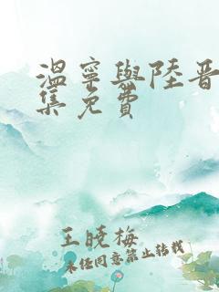 温宁与陆晋渊全集免费