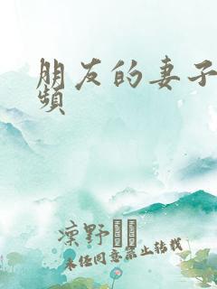 朋友的妻子 视频
