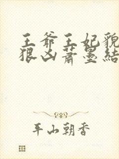 王爷王妃貌美还狠凶萧墨结局