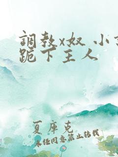 调教x奴 小说跪下主人