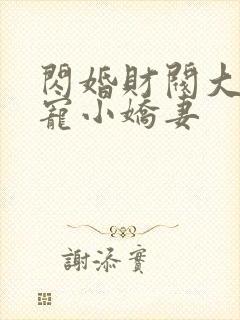 闪婚财阀大叔强宠小娇妻