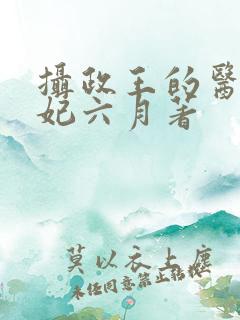 摄政王的医品狂妃六月著