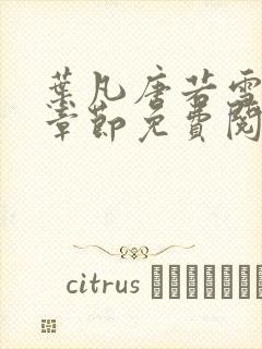 叶凡唐若雪最新章节免费阅读
