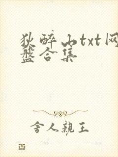 狄醉山txt网盘合集