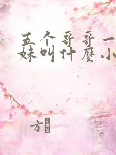五个哥哥一个妹妹叫什么小说