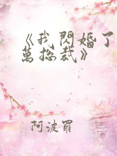 《我闪婚了个亿万总裁》