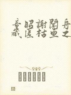 童昭谢闻舟往事藏匿枯鱼之肆的小说