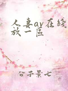 人妻av在线播放一区