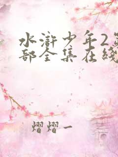 水浒少年2第二部全集在线播放