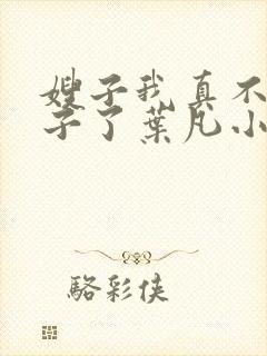 嫂子我真不是傻子了叶凡小说.txt