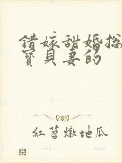 错嫁甜婚总裁的宝贝妻的