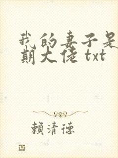 我的妻子是大乘期大佬 txt