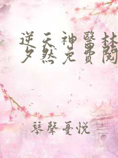 逆天神医林辰苏夕然免费阅读落尘小说网