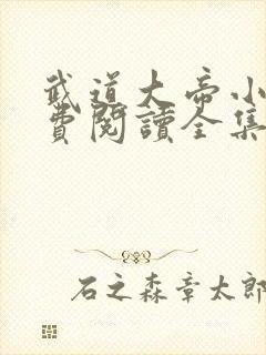 武道大帝小说免费阅读全集