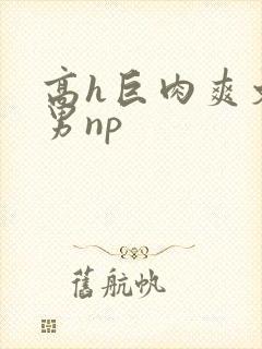高h巨肉爽文男男np
