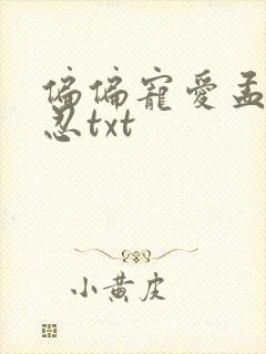 偏偏宠爱孟听江忍txt