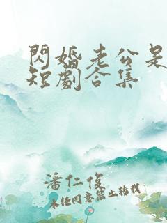 闪婚老公是总裁短剧合集