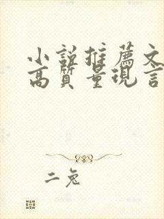 小说推荐文笔好高质量现言