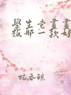 学生党画画买平板哪一款好