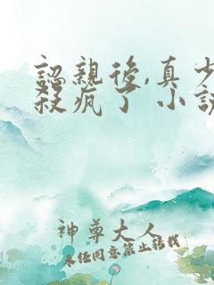 认亲后,真少爷杀疯了 小说阅读