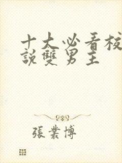 十大必看校园小说双男主