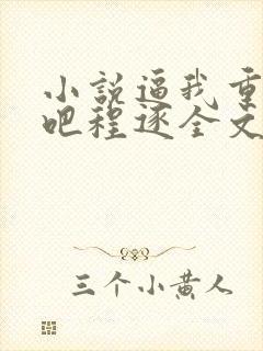 小说逼我重生是吧程逐全文免费读