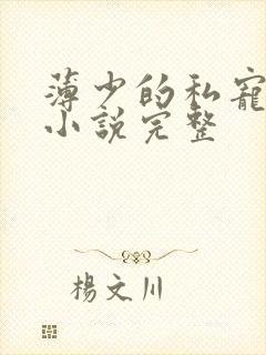薄少的私宠罪妻小说完整