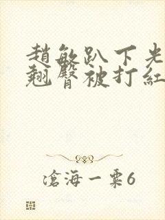 赵敏趴下光屁股翘臀被打红肿