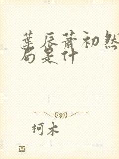 叶辰萧初然大结局是什