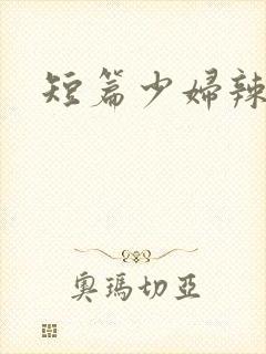 短篇少妇辣文