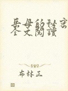 岳母的秘密小说全文阅读