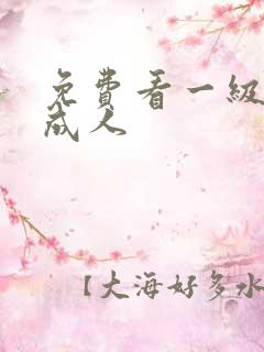 免费看一级淫片成人