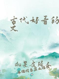 古代好看的言情文