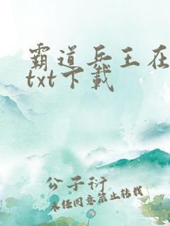 霸道兵王在都市txt下载
