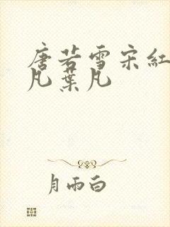 唐若雪宋红颜叶凡叶凡