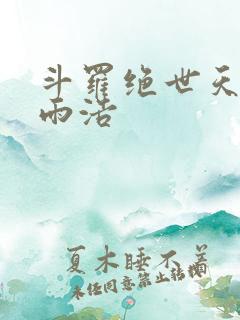 斗罗绝世天眼霍雨浩