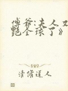 傅爷:夫人又惊艳全球了》
