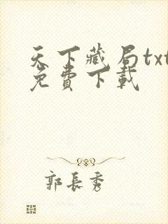 天下藏局txt免费下载