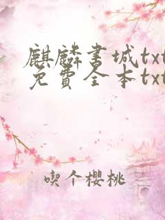 麒麟书城txt免费全本txt下载