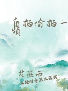 自拍偷拍一区视频