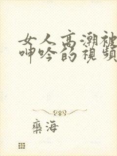 女人高潮被爽到呻吟的视频