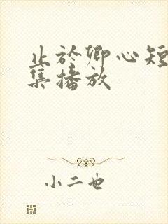 止于卿心短剧全集播放