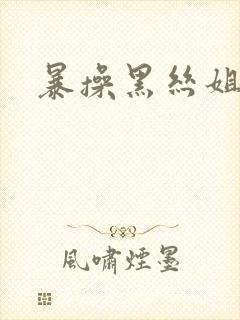 暴操黑丝姐姐