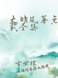 大明风华免费下载全集