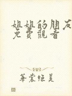 姐姐的朋友在线免费观看